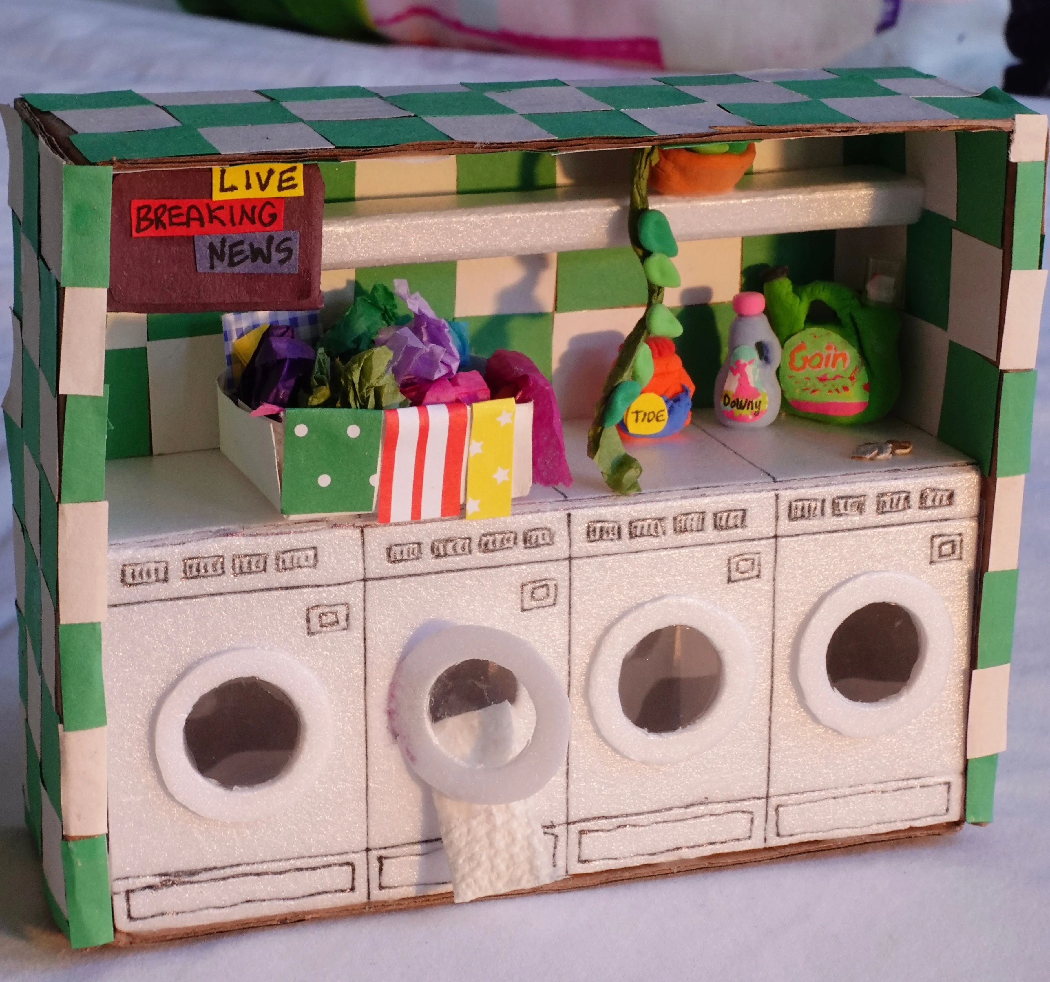 Laundromat work in progress