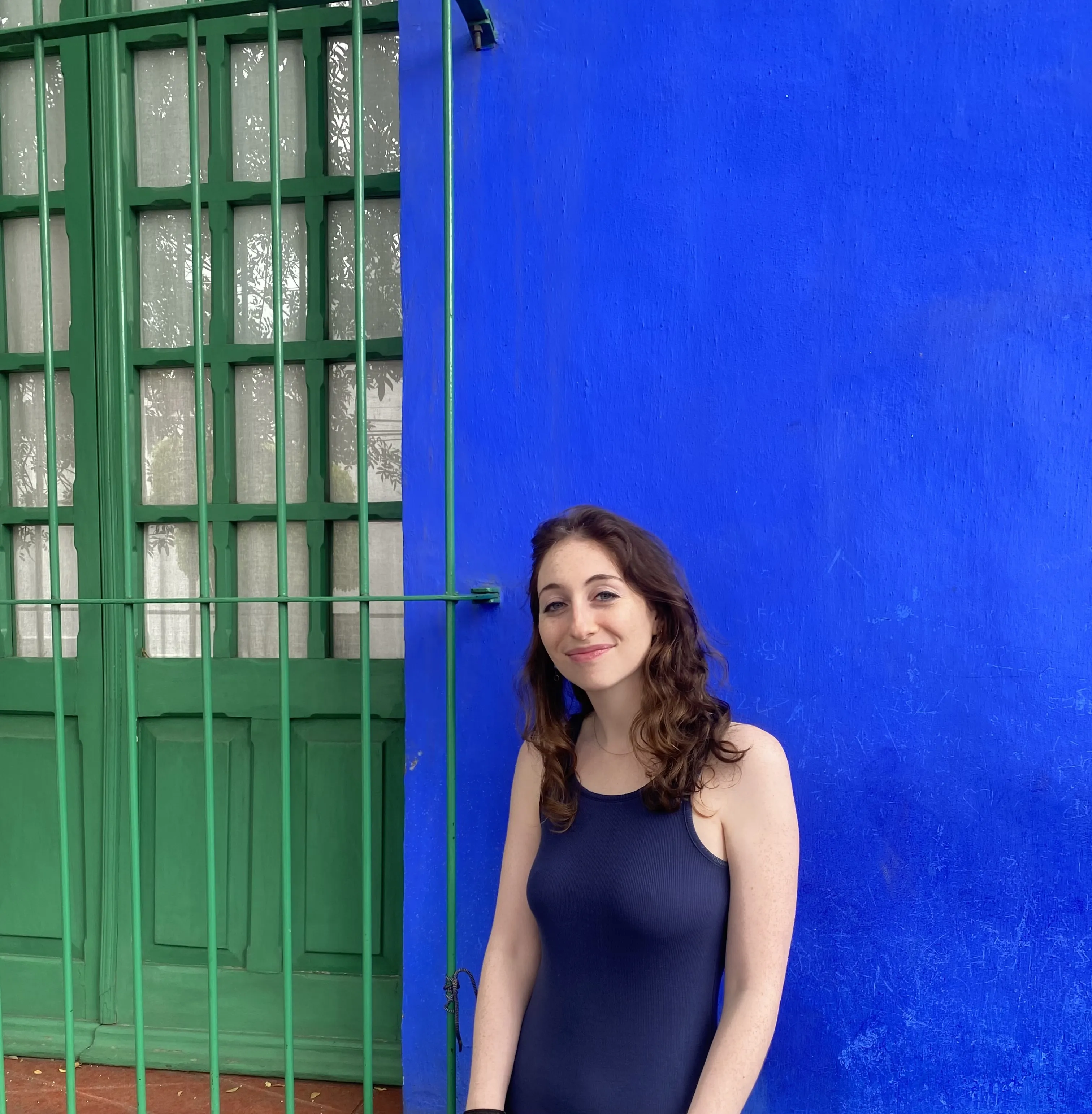 Julia Rosenbaum in her studio